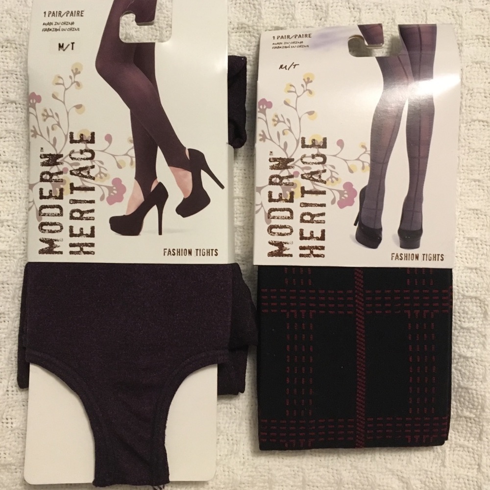 Modern Heritage Tights 2pair Size M/ T